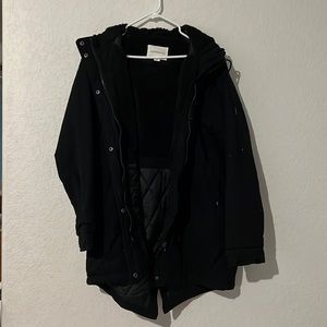 NWOT Aeropostale black coat XL